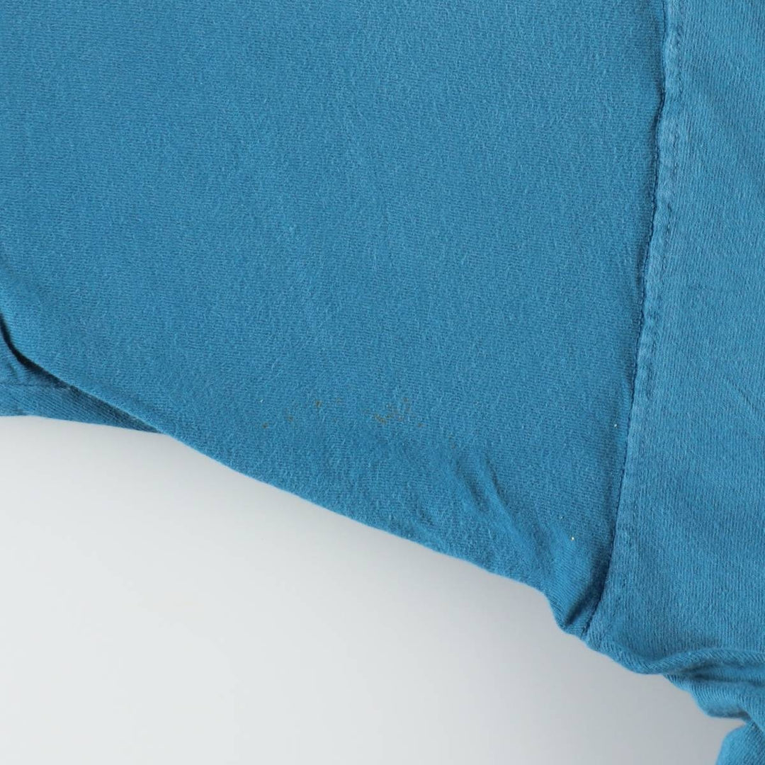 Lacoste CHEMISE French Lacoste Short-Sleeve Printed T-Shirt, Made in USA, Men's XL Equivalent cotton Blue type light blue Vintage Second Hand