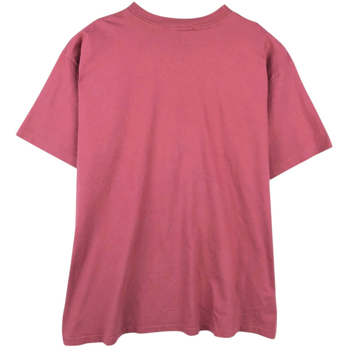 90'S Banana Republic Short-Sleeve Pocket T-Shirt, Made in USA, Men's XL (approx.), Vintage cotton red type Vintage Second Hand