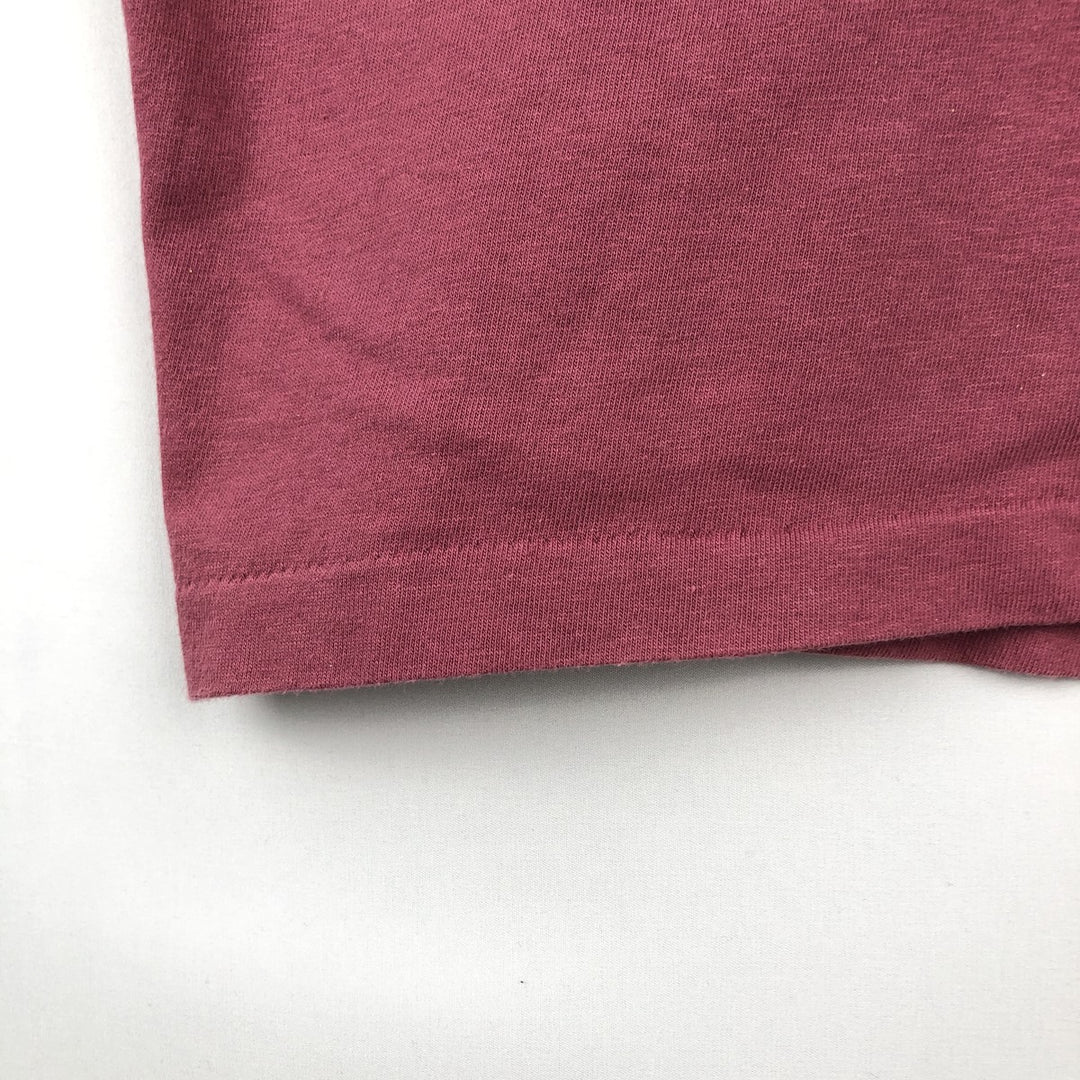 90'S Banana Republic Short-Sleeve Pocket T-Shirt, Made in USA, Men's XL (approx.), Vintage cotton red type Vintage Second Hand