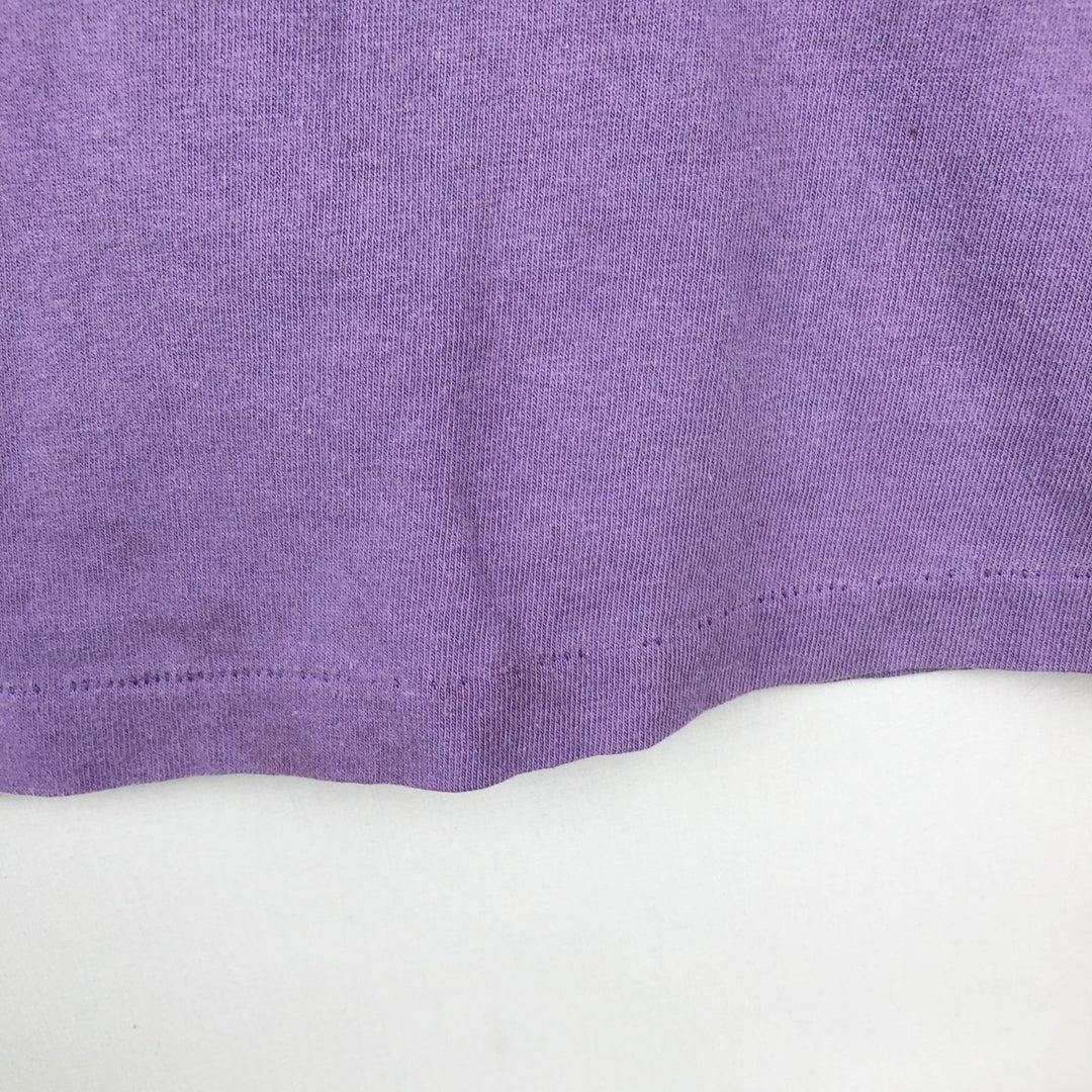 Vintage 90'S Ocean Pacific surf/skateboard t-shirt with silver tag, made in USA, size XL. cotton purple type Vintage Second Hand