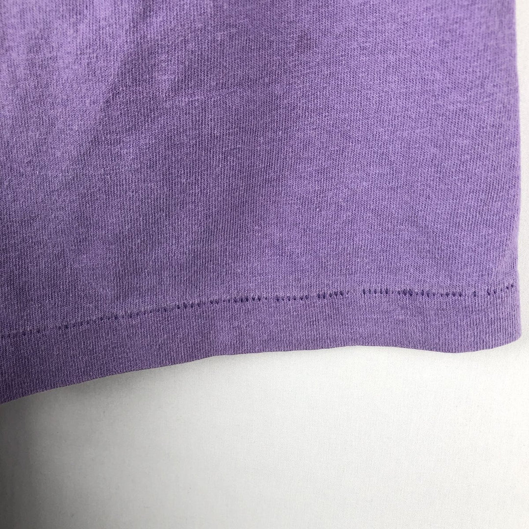 Vintage 90'S Ocean Pacific surf/skateboard t-shirt with silver tag, made in USA, size XL. cotton purple type Vintage Second Hand