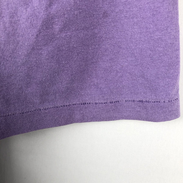 Vintage 90'S Ocean Pacific surf/skateboard t-shirt with silver tag, made in USA, size XL. cotton purple type Vintage Second Hand