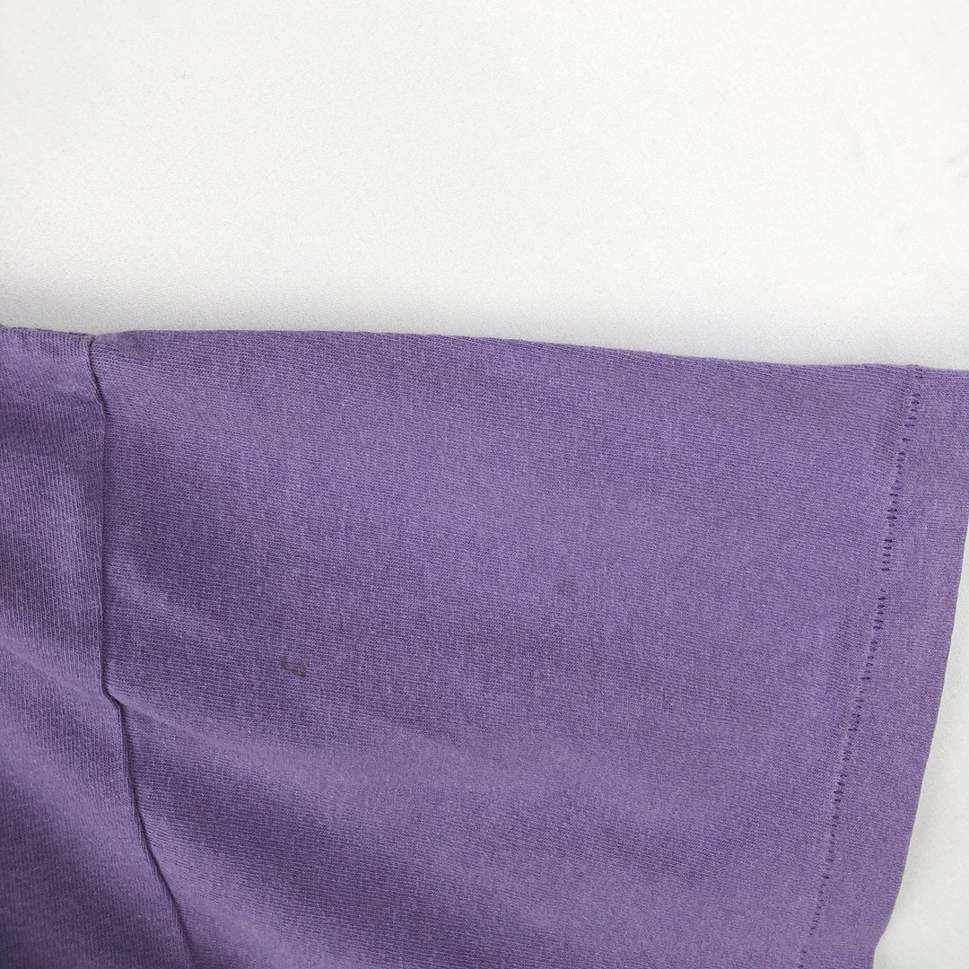 Vintage 90'S Ocean Pacific surf/skateboard t-shirt with silver tag, made in USA, size XL. cotton purple type Vintage Second Hand