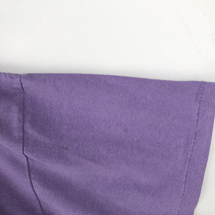 Vintage 90'S Ocean Pacific surf/skateboard t-shirt with silver tag, made in USA, size XL. cotton purple type Vintage Second Hand