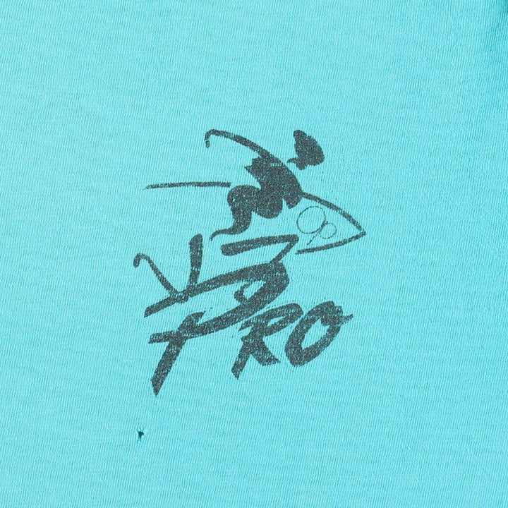 90'S Ocean Pacific surf/skate t-shirt, made in USA, men's size XL equivalent, vintage. cotton Blue type light blue Vintage Second Hand