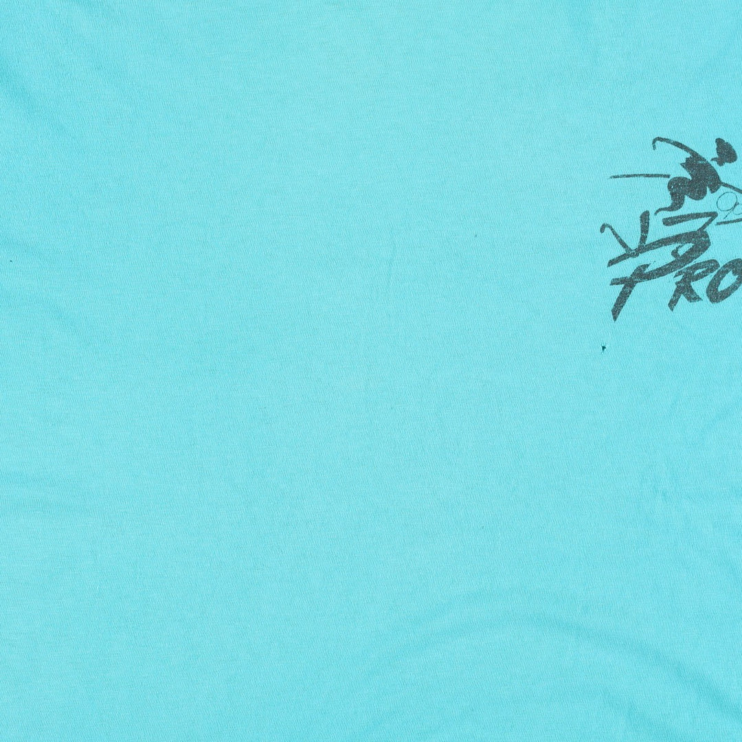 90'S Ocean Pacific surf/skate t-shirt, made in USA, men's size XL equivalent, vintage. cotton Blue type light blue Vintage Second Hand