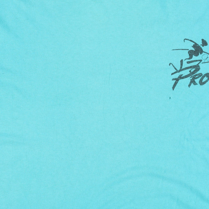90'S Ocean Pacific surf/skate t-shirt, made in USA, men's size XL equivalent, vintage. cotton Blue type light blue Vintage Second Hand