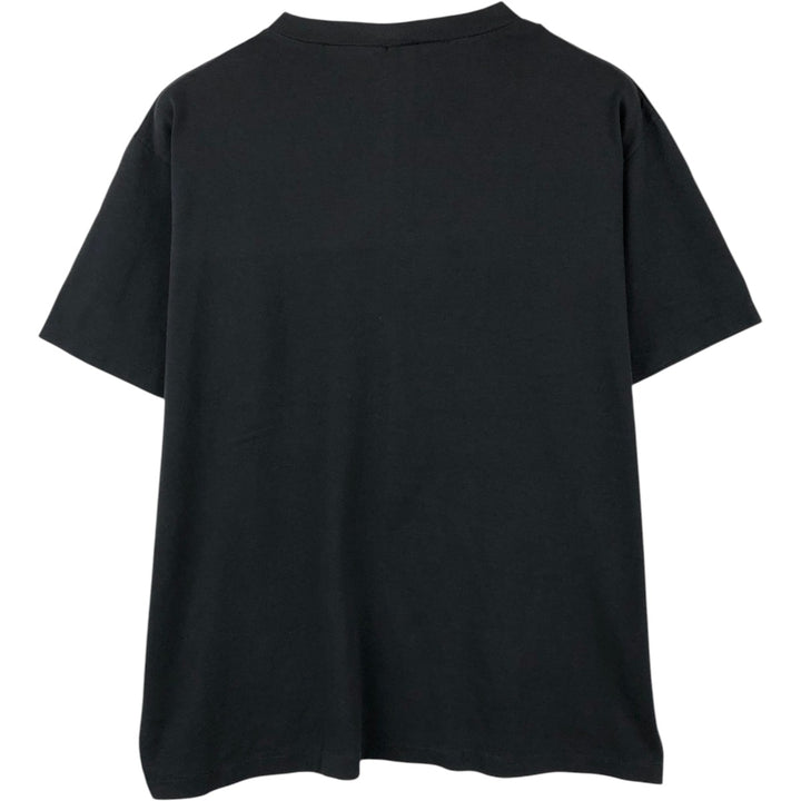 THREE SEASONS ESPRIT Short-Sleeve Printed T-Shirt, Made in USA, Men's XL Equivalent cotton black type Vintage Second Hand