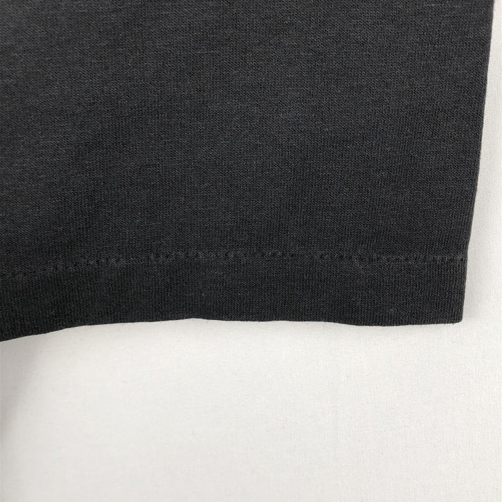 THREE SEASONS ESPRIT Short-Sleeve Printed T-Shirt, Made in USA, Men's XL Equivalent cotton black type Vintage Second Hand