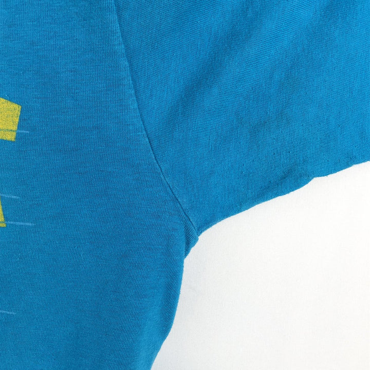 80'S Ocean Pacific surf/skate t-shirt, made in USA, men's size L equivalent, vintage. cotton Blue type light blue Vintage Second Hand