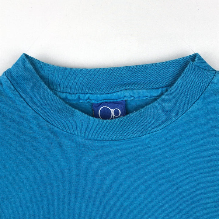 80'S Ocean Pacific surf/skate t-shirt, made in USA, men's size L equivalent, vintage. cotton Blue type light blue Vintage Second Hand