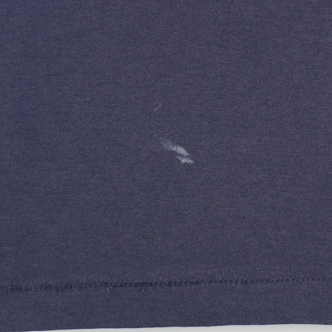 90'S Fruit of the Loom Best Advertising T-Shirt, Made in USA, Men's Size M (approx.) cotton blue type Vintage Second Hand