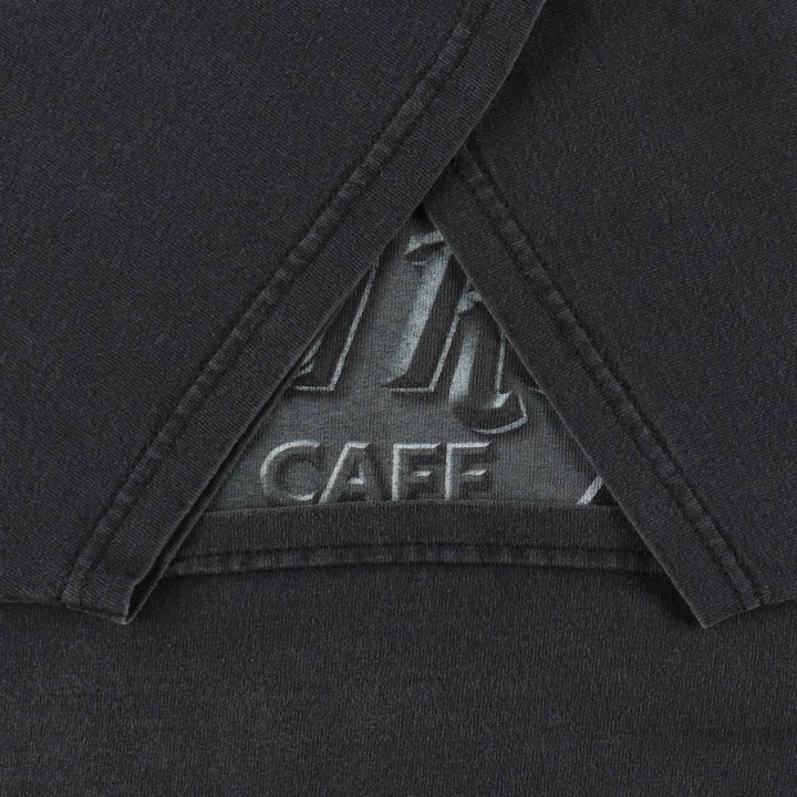 HARD ROCK CAFE Hard Rock Cafe Advertising T-shirt Men's L size cotton black type Vintage Second Hand