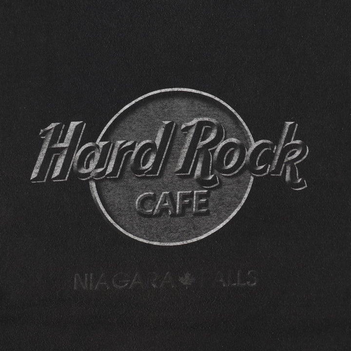 90'S HARD ROCK CAFE Hard Rock Cafe Advertising T-shirt Men's L equivalent Vintage cotton black type Vintage Second Hand
