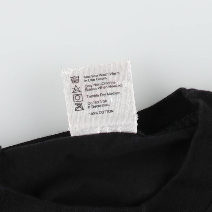 90'S Planet Hollywood advertising t-shirt, men's size XL equivalent, vintage. cotton black type Vintage Second Hand