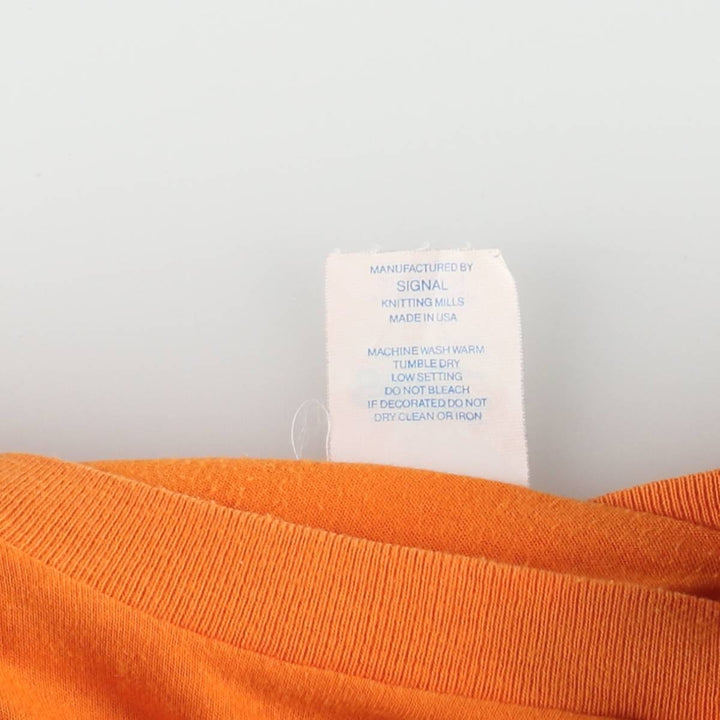 SUNKIST Advertising T-Shirt, Made in USA, Men's Size XL (equivalent) cotton orange type Vintage Second Hand