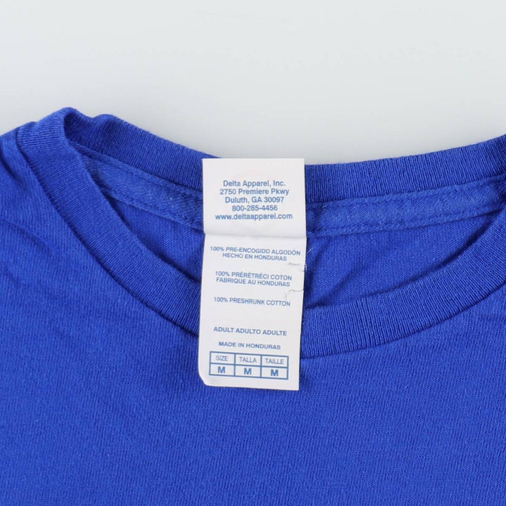 Delta McDonald's advertising T-shirt, men's size M (equivalent) cotton blue type Vintage Second Hand