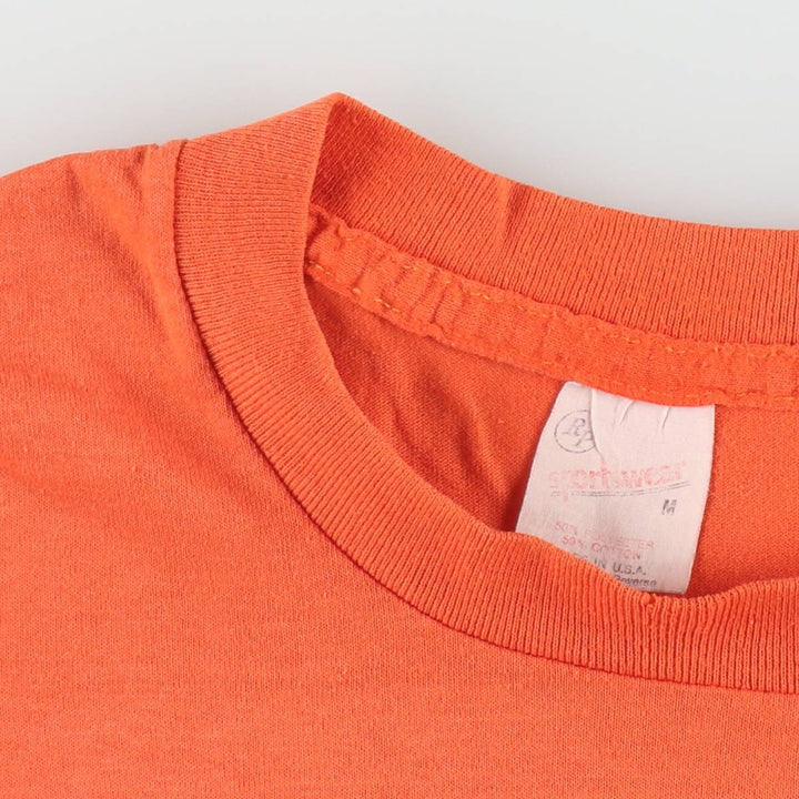 Sportswear Ford advertising T-shirt, made in the USA, men's size M. cotton orange type Vintage Second Hand