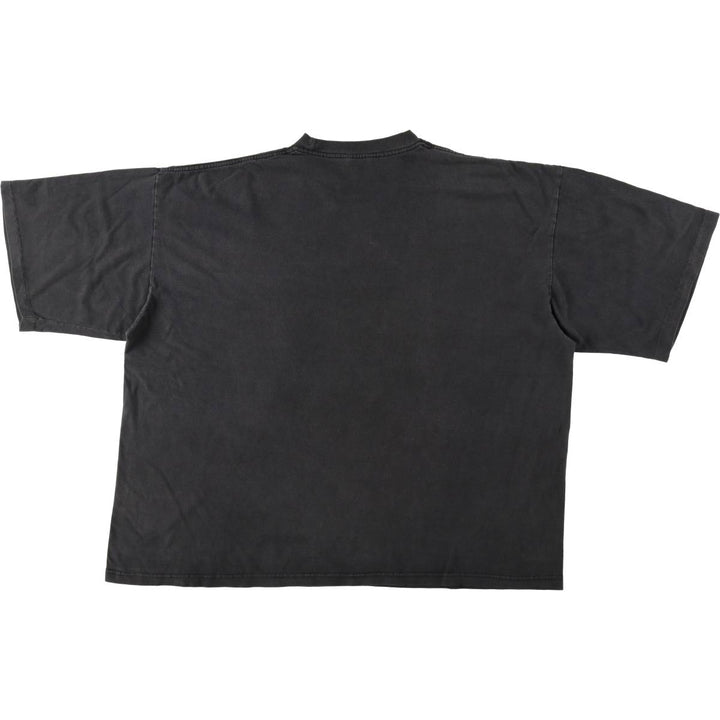 90'S SAVVY MASTER DAD parody message print T-shirt, men's size XL equivalent, vintage. unclear black type Vintage Second Hand