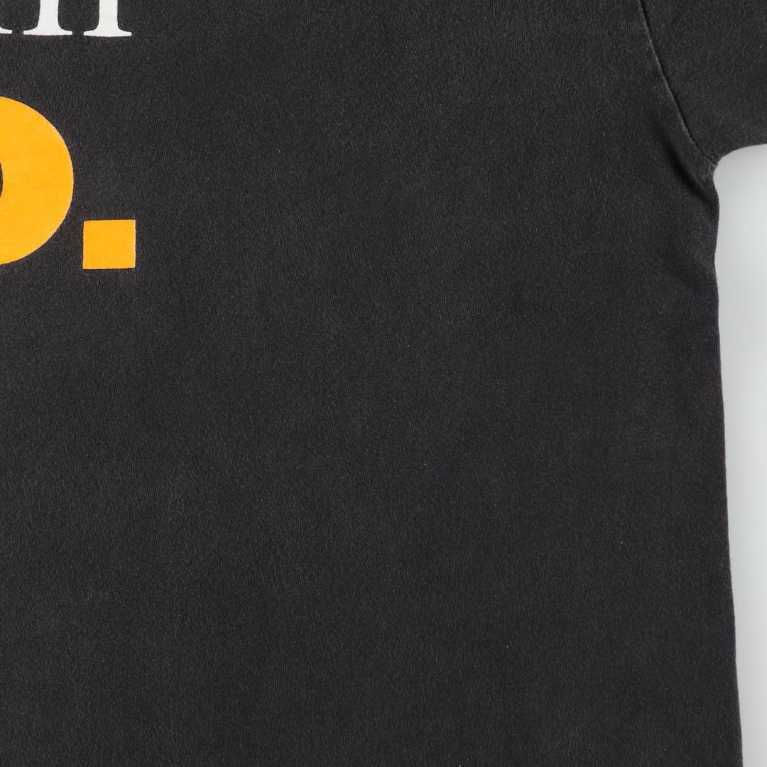 90'S SAVVY MASTER DAD parody message print T-shirt, men's size XL equivalent, vintage. unclear black type Vintage Second Hand