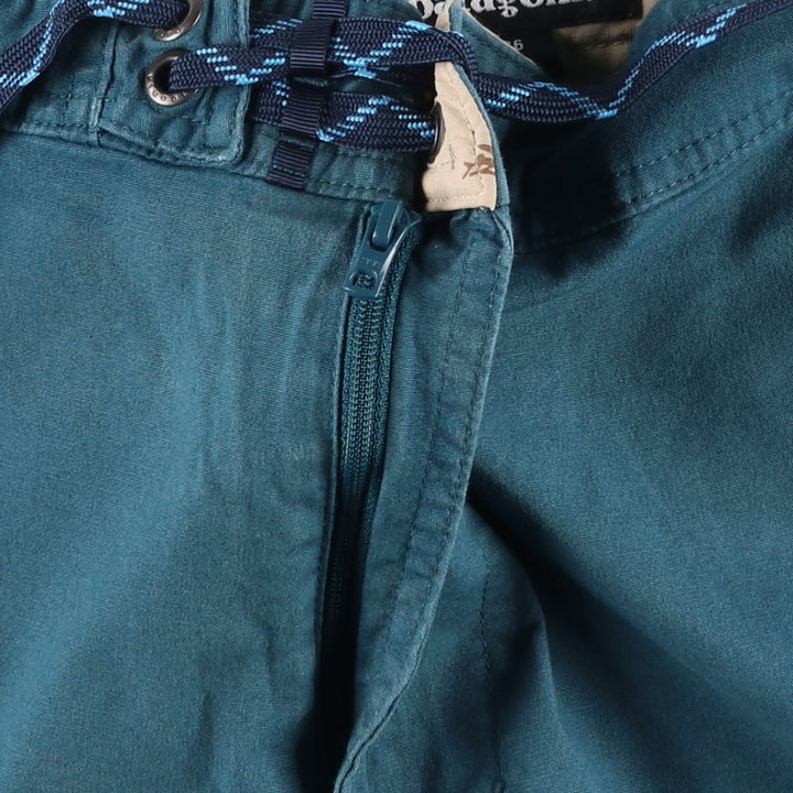 Patagonia 86735SP17 Cotton Shorts, Men's W36 (approx.) Organic cotton Green type dark green Vintage Second Hand