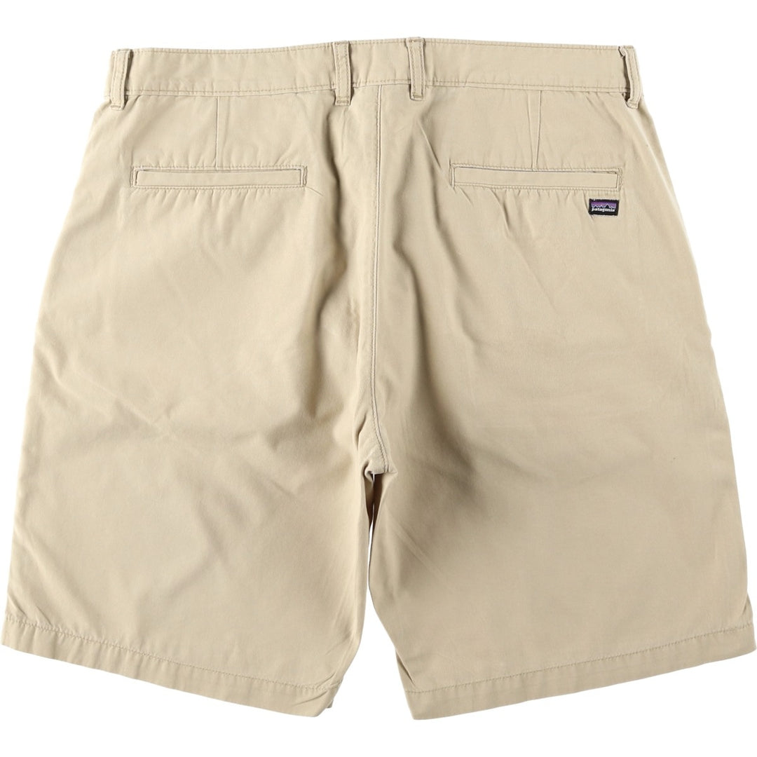 Patagonia Organic Cotton 57725FA12 Cotton Shorts (Men's W36 equivalent) Organic cotton Beige type Vintage Second Hand