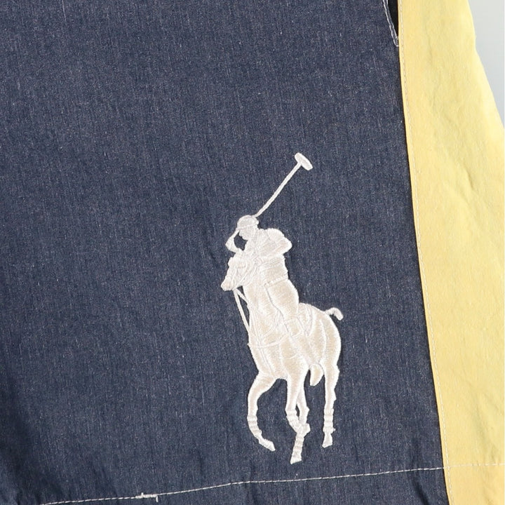 Ralph Lauren POLO by Ralph Lauren Big Pony Cotton Shorts (Men's Size M) cotton navy blue type Vintage Second Hand