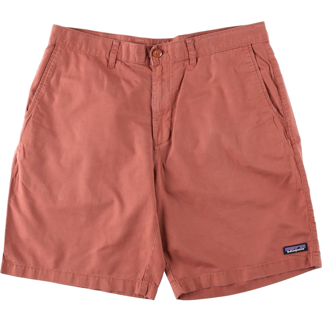 Patagonia Organic Cotton 57765SP20 Cotton Shorts (Men's W36 equivalent) Organic cotton red type Vintage Second Hand