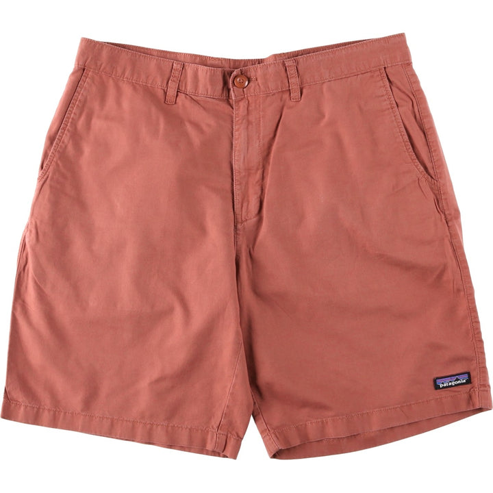 Patagonia Organic Cotton 57765SP20 Cotton Shorts (Men's W36 equivalent) Organic cotton red type Vintage Second Hand