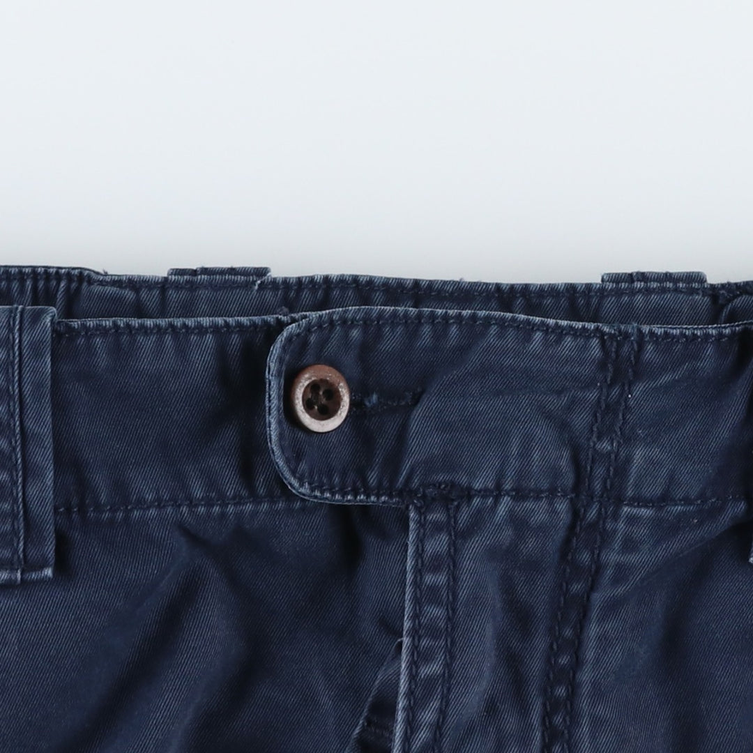 Ralph Lauren POLO by Ralph Lauren Cotton Shorts, Men's Size M (approx.) cotton navy blue type Vintage Second Hand