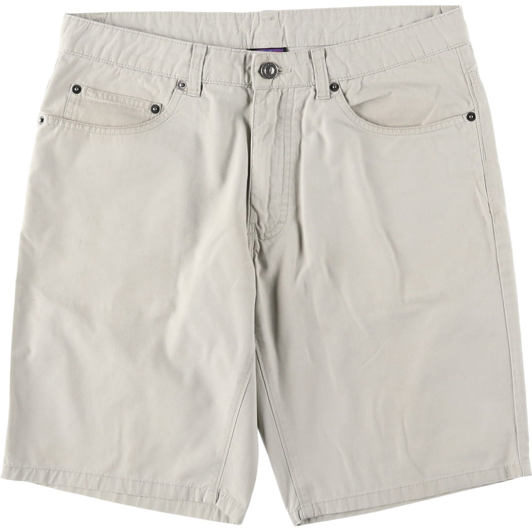 Patagonia Organic Cotton 57376SP13 Cotton Shorts, Men's W33 equivalent. Organic cotton ivory Vintage Second Hand