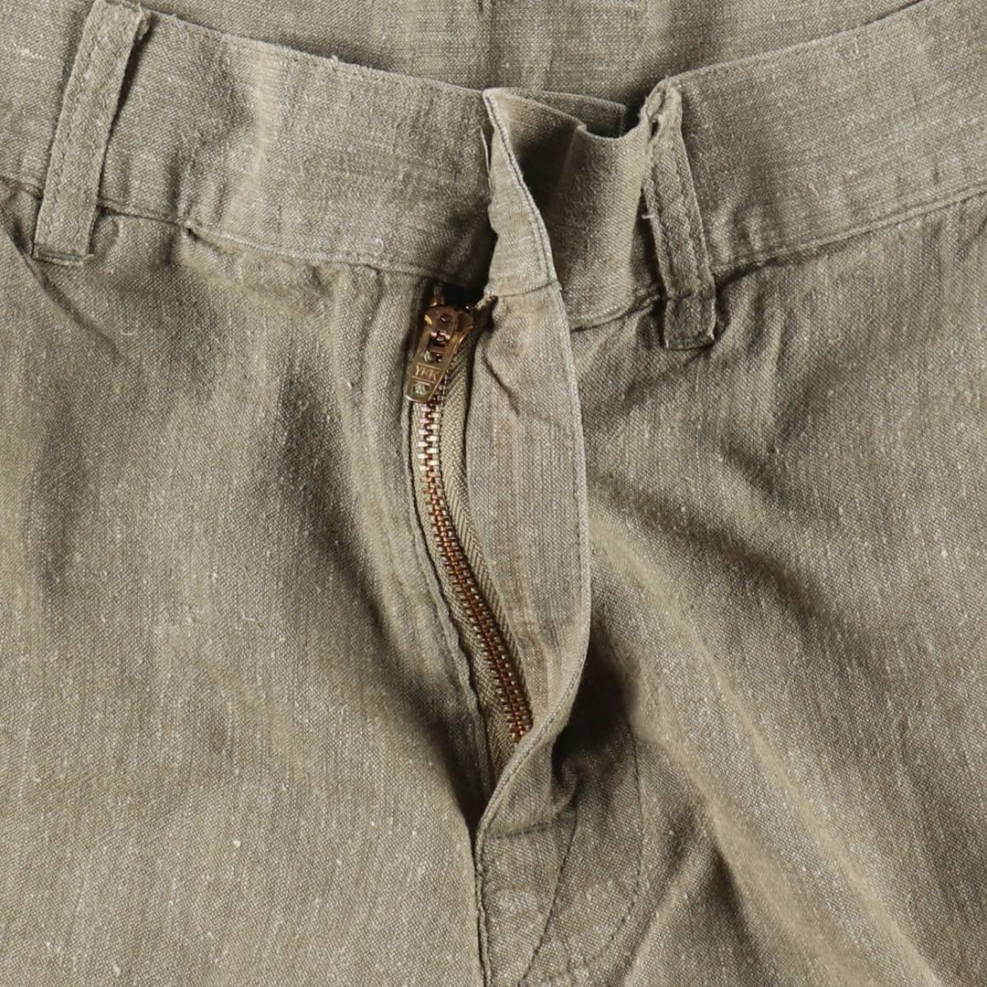 Patagonia Back Step Shorts 57735SP14 Hemp x Cotton Shorts Men's W32 (approx.) Hemp Khaki type sage green Vintage Second Hand