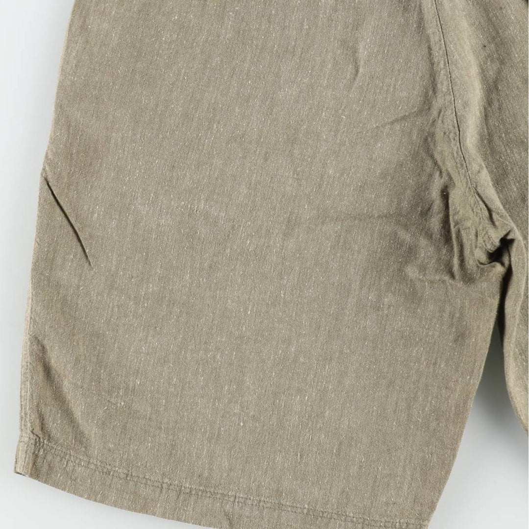 Patagonia Back Step Shorts 57735SP14 Hemp x Cotton Shorts Men's W32 (approx.) Hemp Khaki type sage green Vintage Second Hand