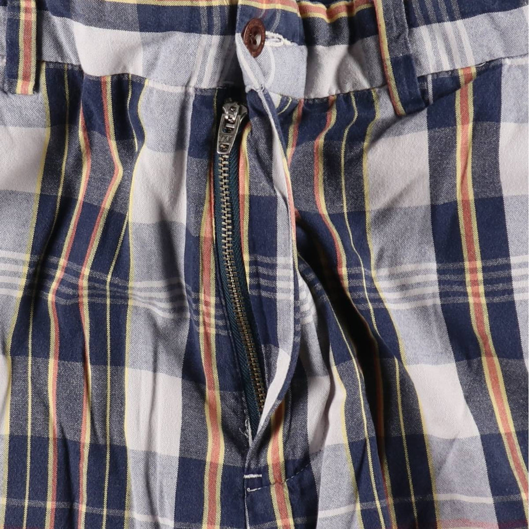 Ralph Lauren POLO by Ralph Lauren cotton shorts, men's size W34 (approx.) cotton navy blue type Vintage Second Hand