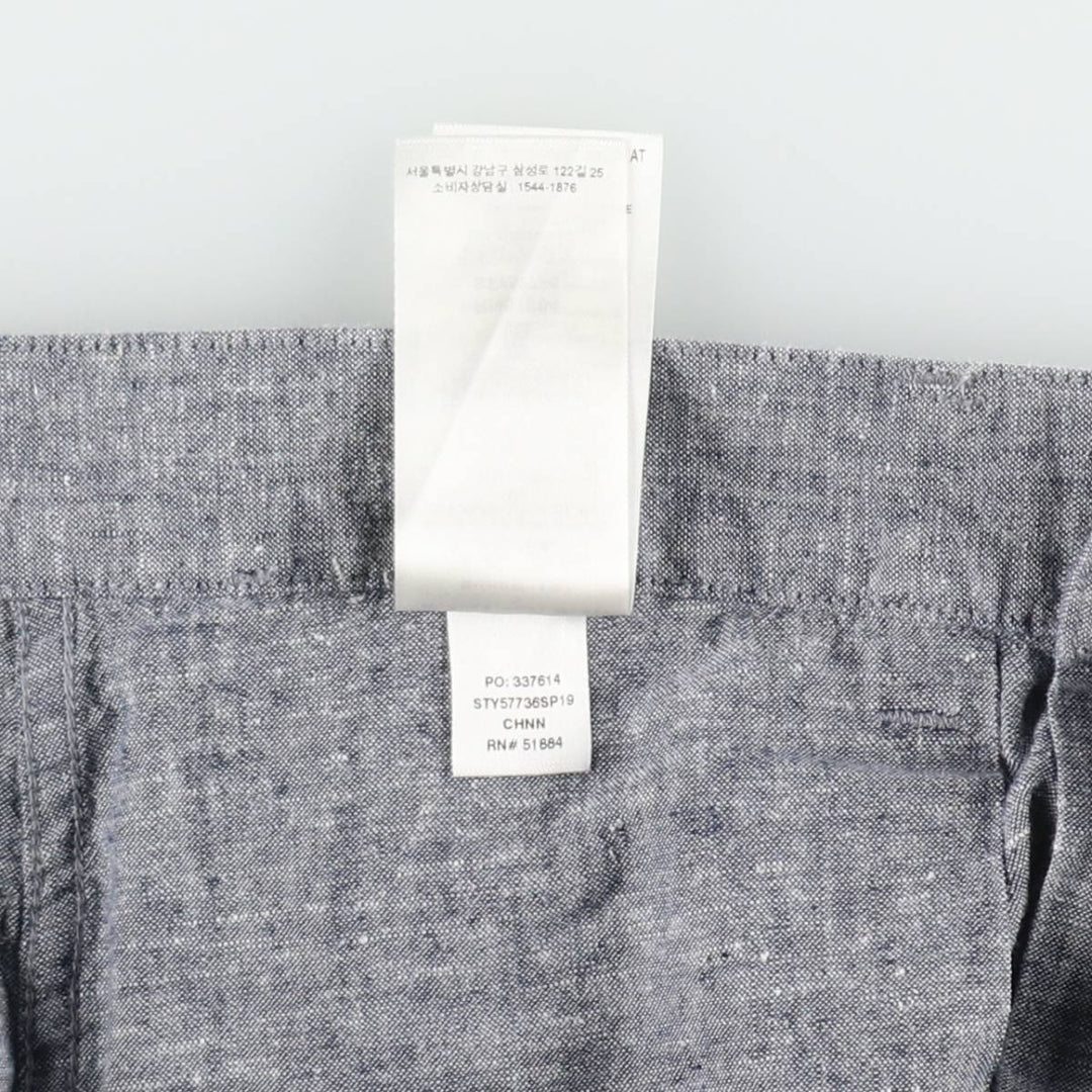 Patagonia Back Step Shorts 57736SP19 Hemp x Cotton Shorts Men's W30 (approx.) Hemp gray type Vintage Second Hand