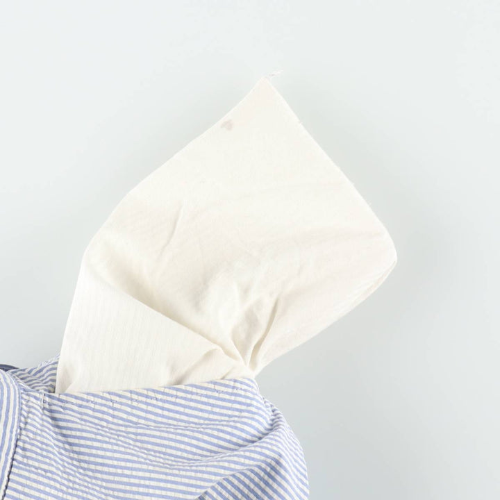 Ralph Lauren POLO by Ralph Lauren Stripe Pattern Seersucker Cotton Shorts, Men's Size W34 (approx.) cotton blue type Vintage Second Hand