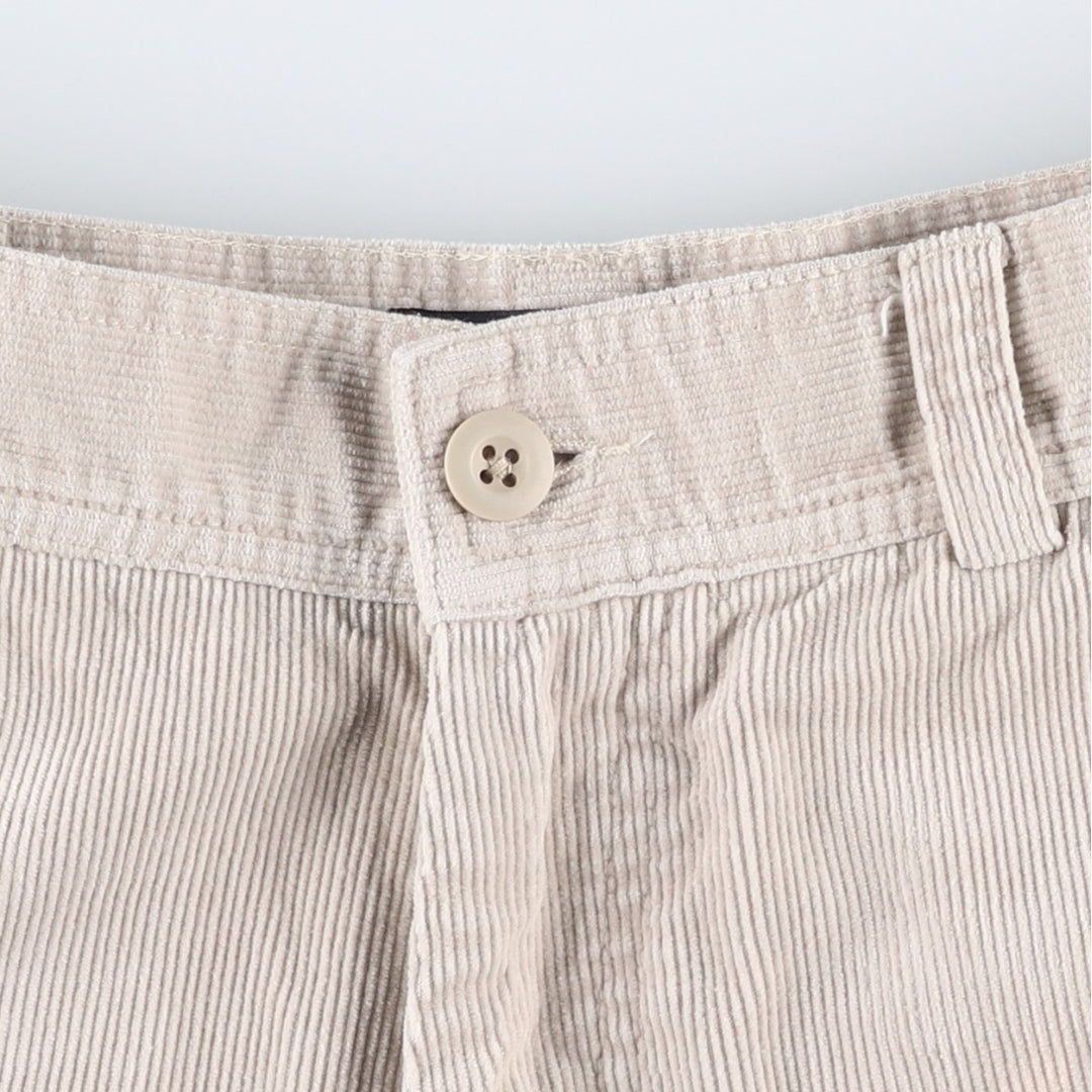 Ralph Lauren POLO by Ralph Lauren corduroy shorts, cargo pants, men's size W31 (approx.) cotton Beige type Vintage Second Hand