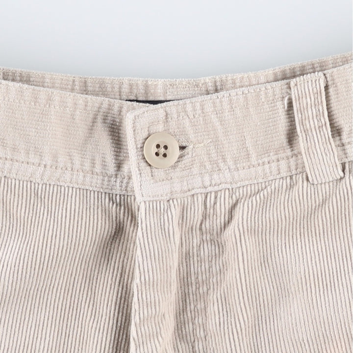 Ralph Lauren POLO by Ralph Lauren corduroy shorts, cargo pants, men's size W31 (approx.) cotton Beige type Vintage Second Hand