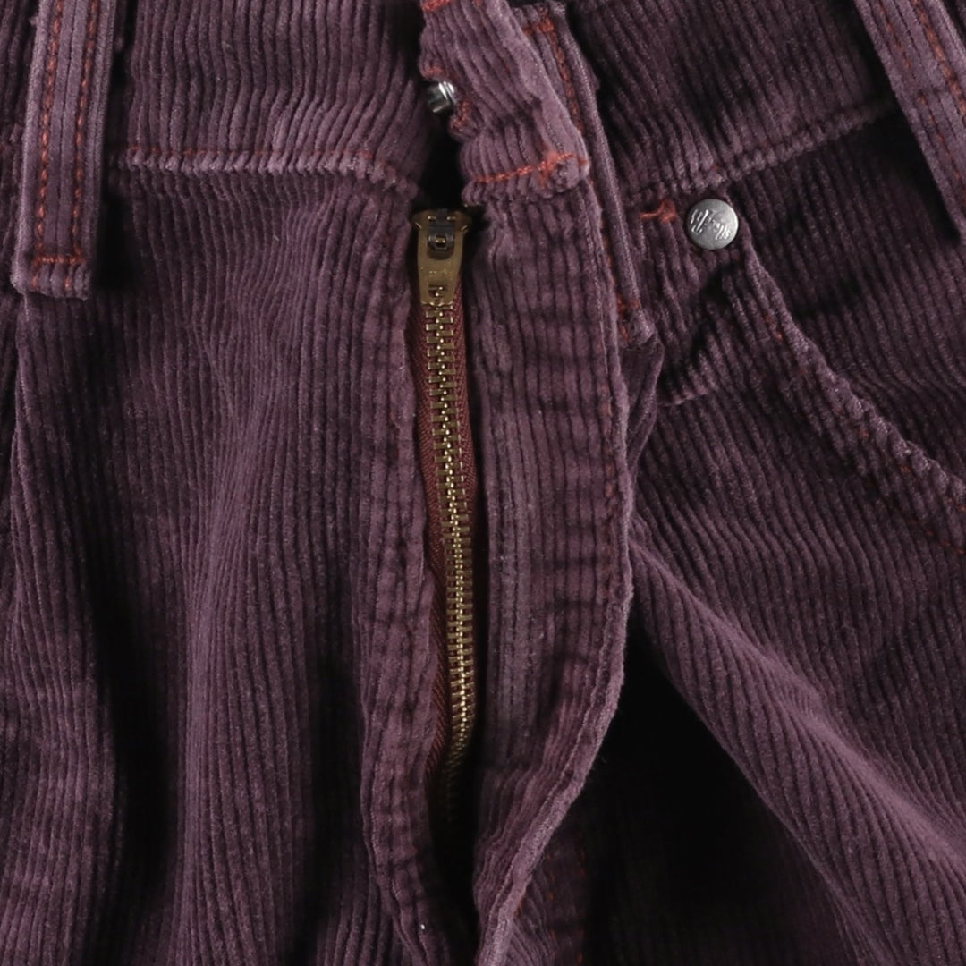 90'S Levi's Silver Tab Loose Corduroy Shorts, Made in USA, Men's W33 (approx.), Vintage cotton purple type Vintage Second Hand