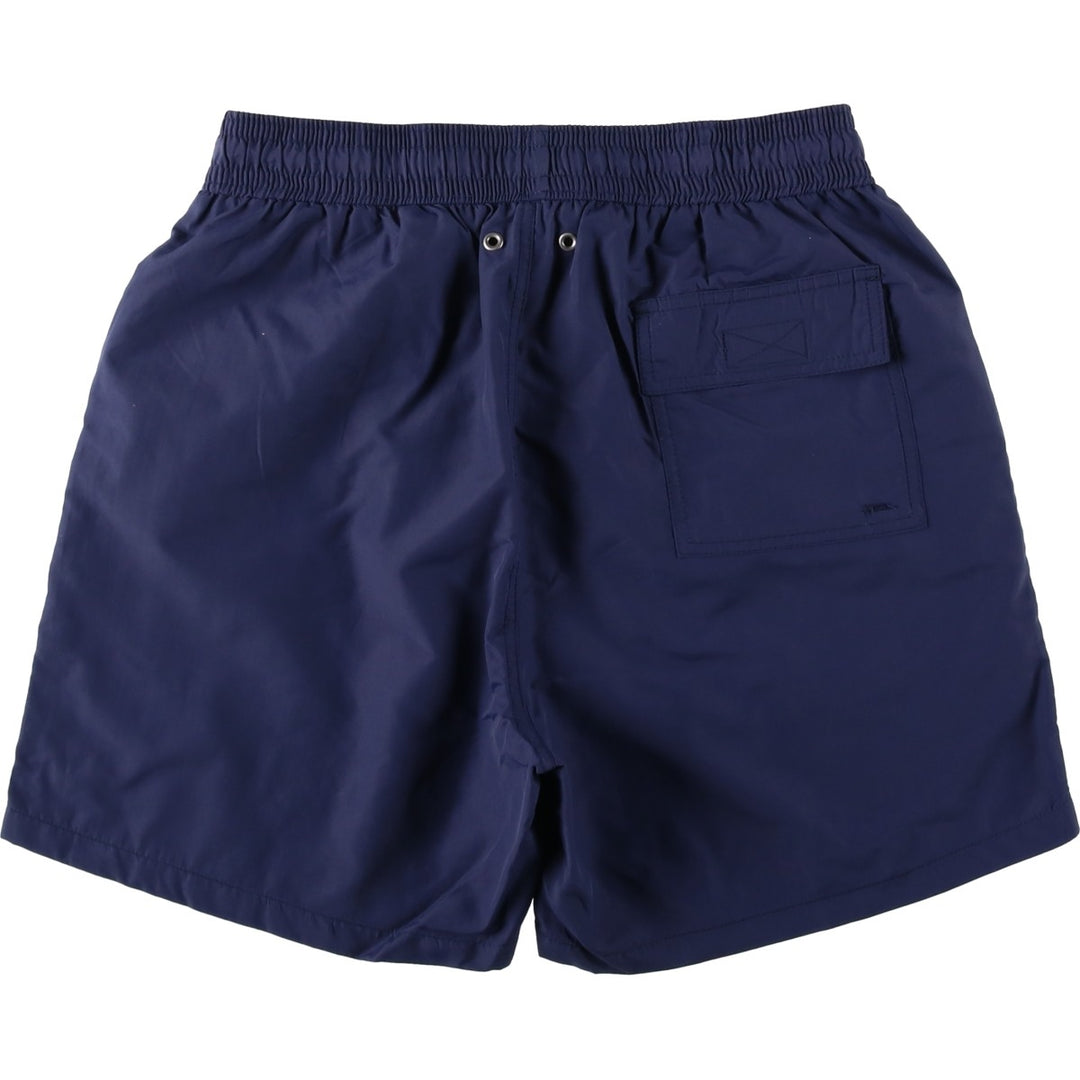 Ralph Lauren POLO by Ralph Lauren swim shorts, men's size L Nylon navy blue type Vintage Second Hand
