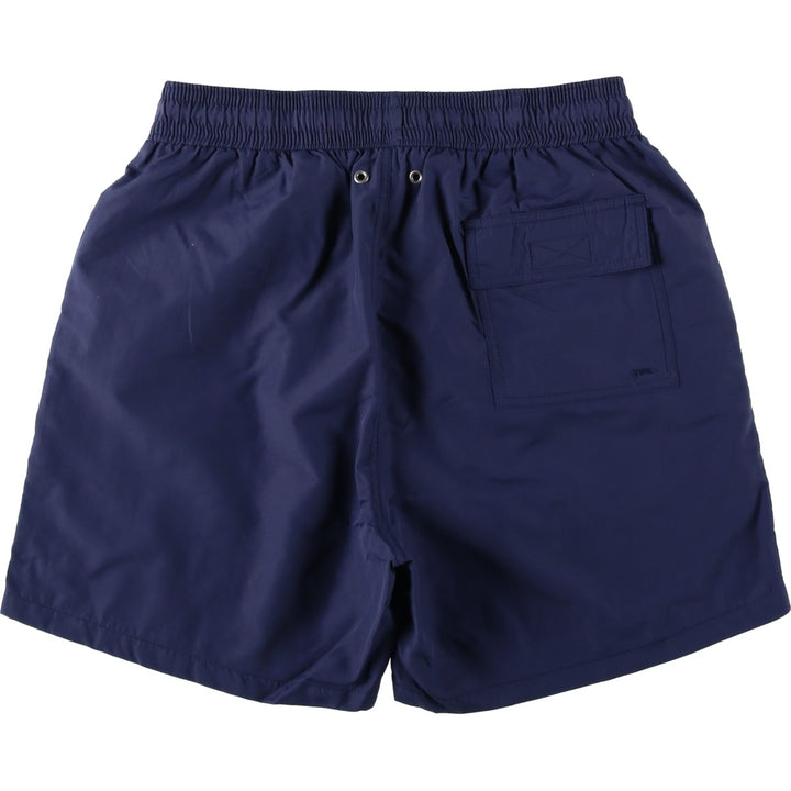 Ralph Lauren POLO by Ralph Lauren swim shorts, men's size L Nylon navy blue type Vintage Second Hand