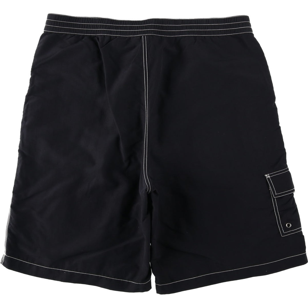 Ralph Lauren POLO by Ralph Lauren Swim Shorts (Men's Size L) Nylon black type Vintage Second Hand