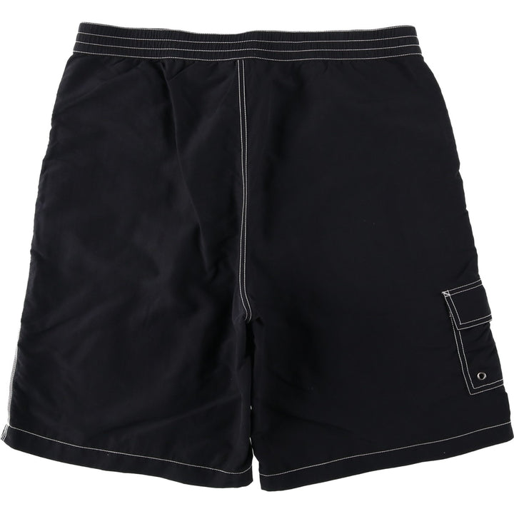 Ralph Lauren POLO by Ralph Lauren Swim Shorts (Men's Size L) Nylon black type Vintage Second Hand