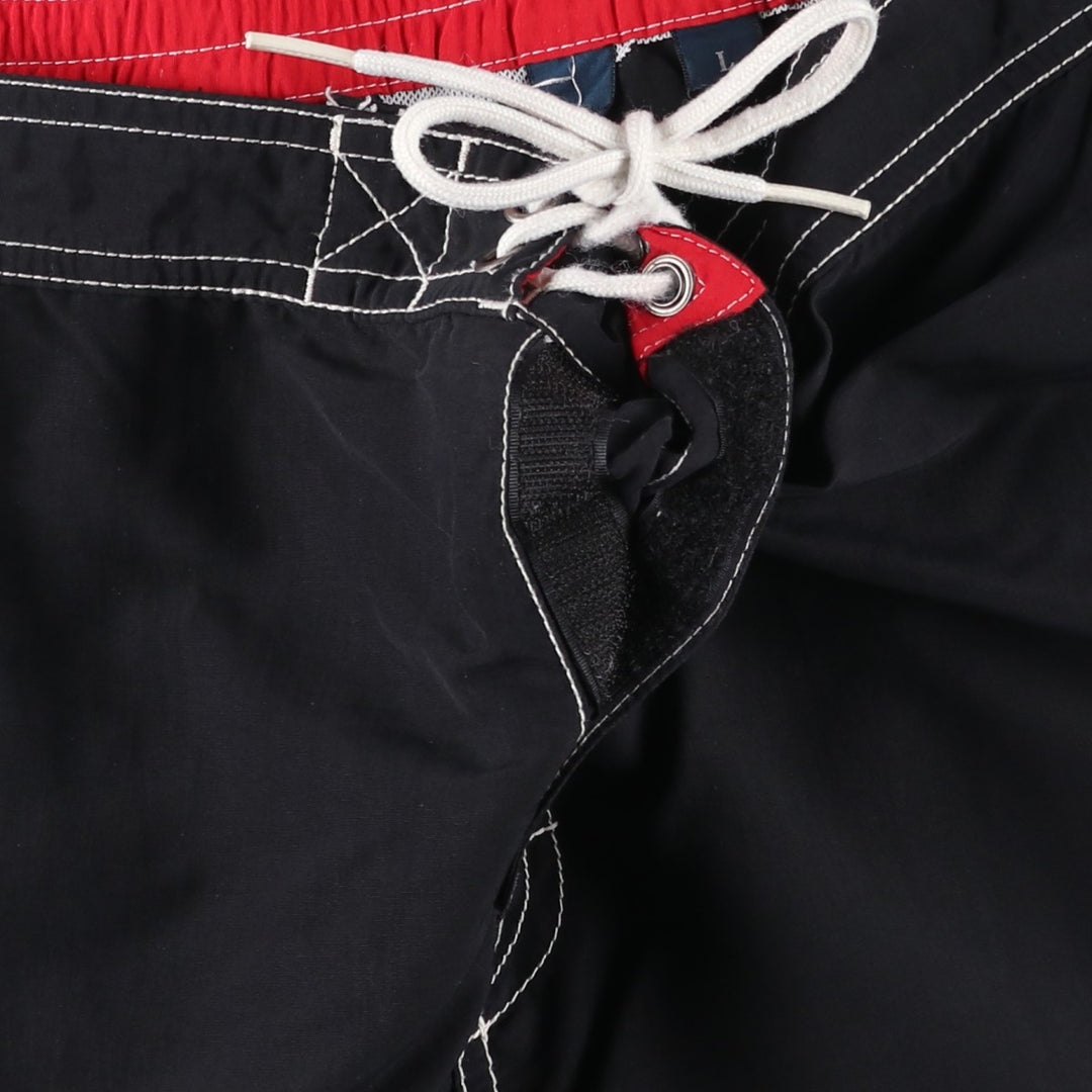 Ralph Lauren POLO by Ralph Lauren Swim Shorts (Men's Size L) Nylon black type Vintage Second Hand