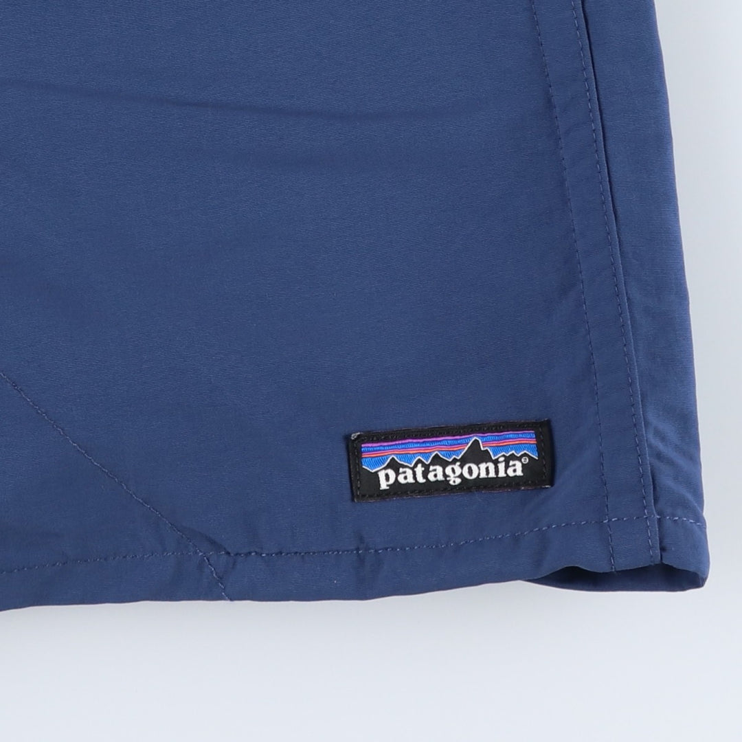 Patagonia Baggies Shorts 5-inch 57021SP19 Swim Shorts (Men's Size M) Nylon navy blue type Vintage Second Hand