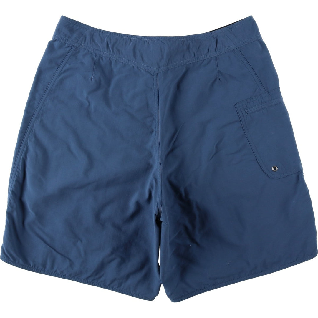 2000'S Patagonia Canoe Paddler Board Shorts 86701S7 Nylon Shorts Men's Size L Nylon navy blue type Vintage Second Hand