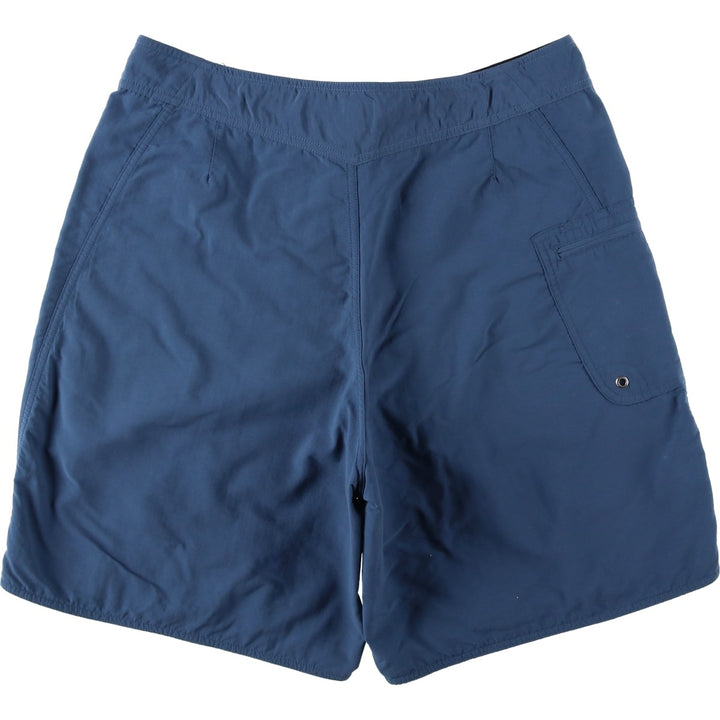 2000'S Patagonia Canoe Paddler Board Shorts 86701S7 Nylon Shorts Men's Size L Nylon navy blue type Vintage Second Hand