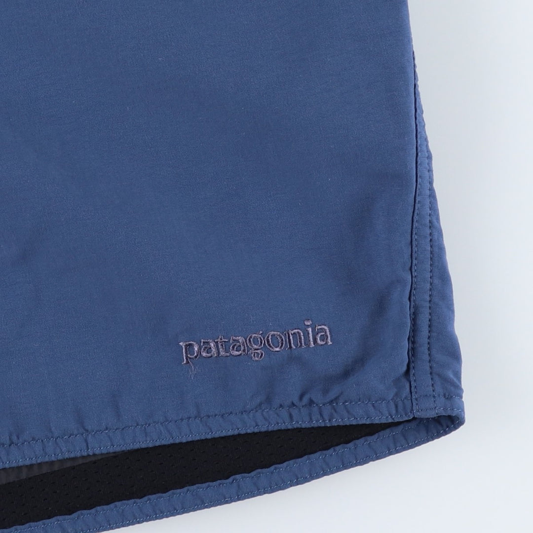 2000'S Patagonia Canoe Paddler Board Shorts 86701S7 Nylon Shorts Men's Size L Nylon navy blue type Vintage Second Hand