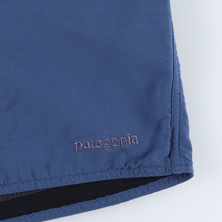 2000'S Patagonia Canoe Paddler Board Shorts 86701S7 Nylon Shorts Men's Size L Nylon navy blue type Vintage Second Hand