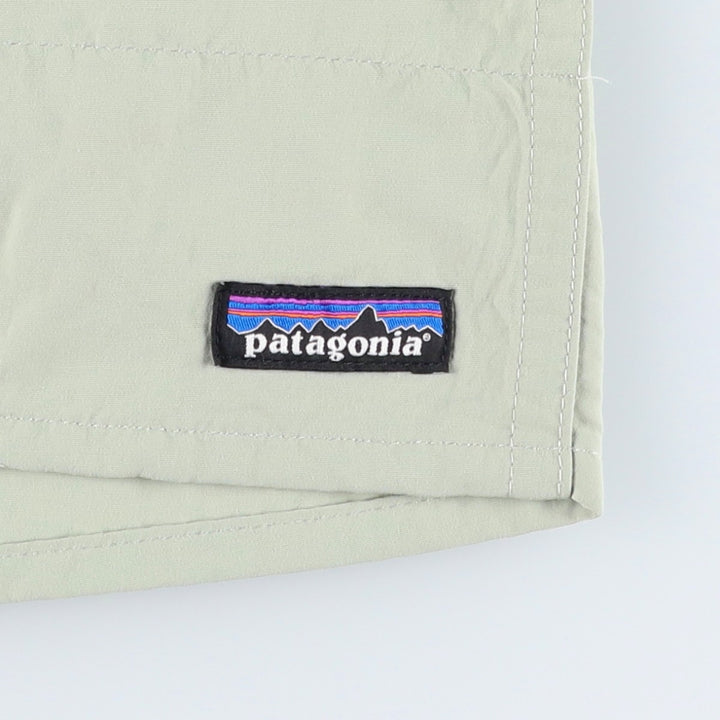 Patagonia Baggies Long 7-inch Swim Shorts (58035SP23) - Men's Size XL Nylon green type yellow green Vintage Second Hand